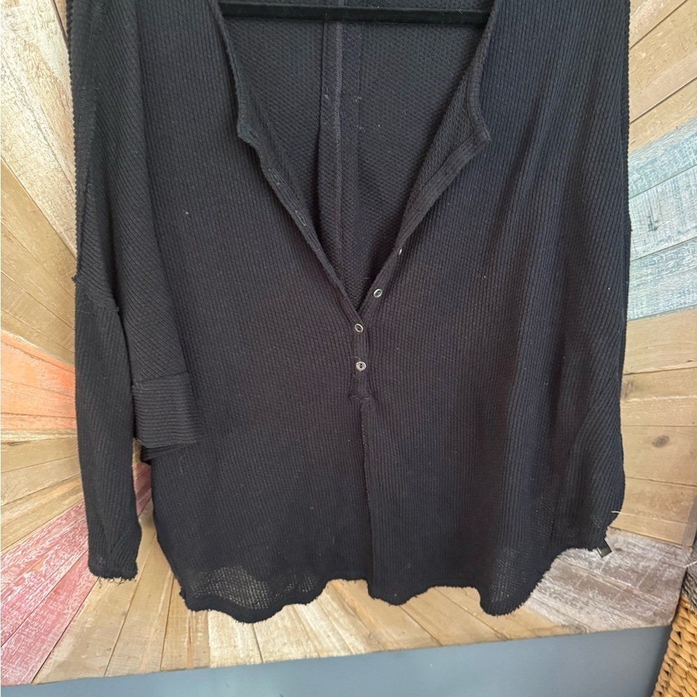 Urban Outfitters Out From Under Black Knit Top - Picture 2 of 4